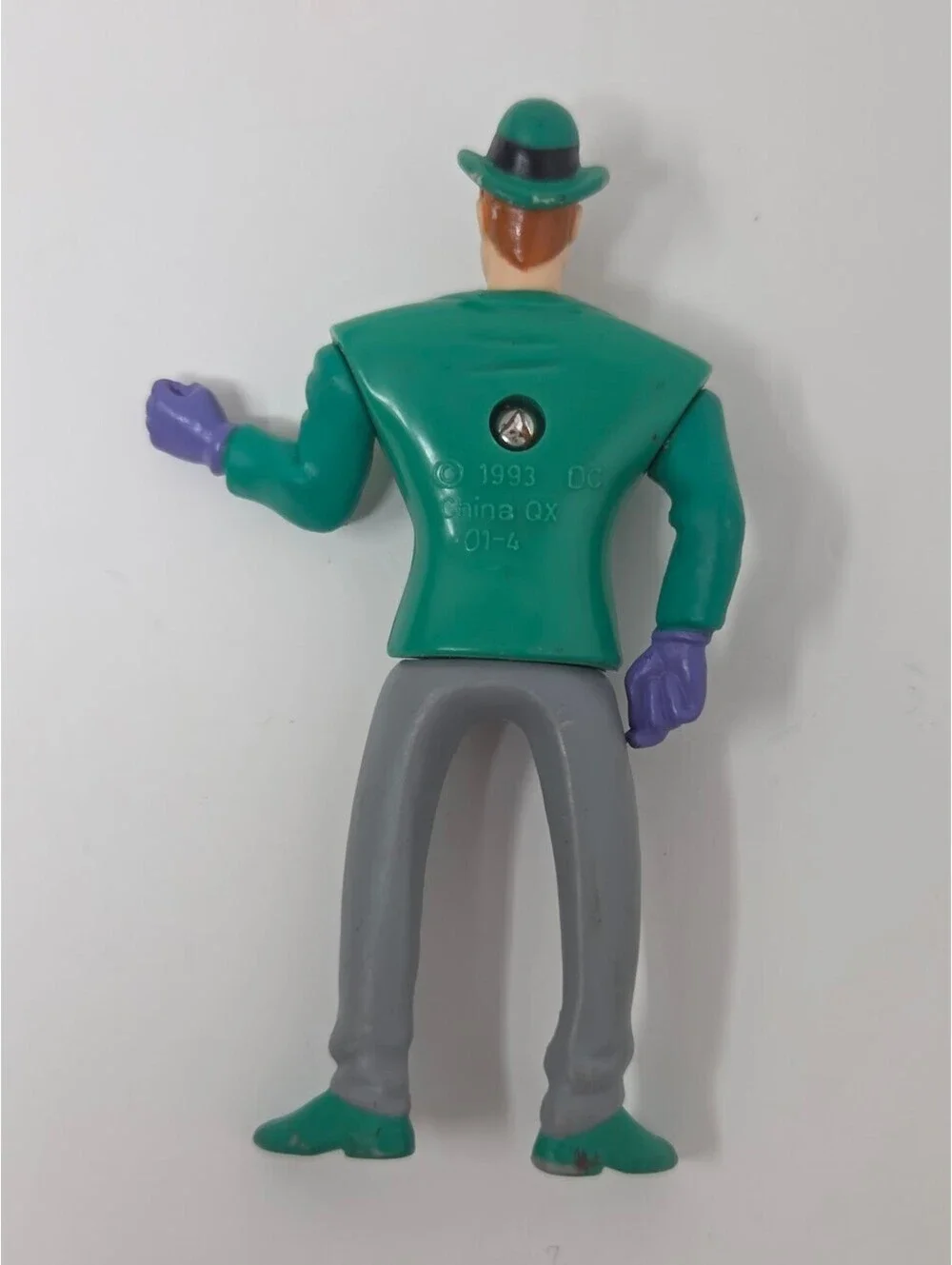 1993 McDonalds DC Comics The Riddler Green Suit Toy Figure